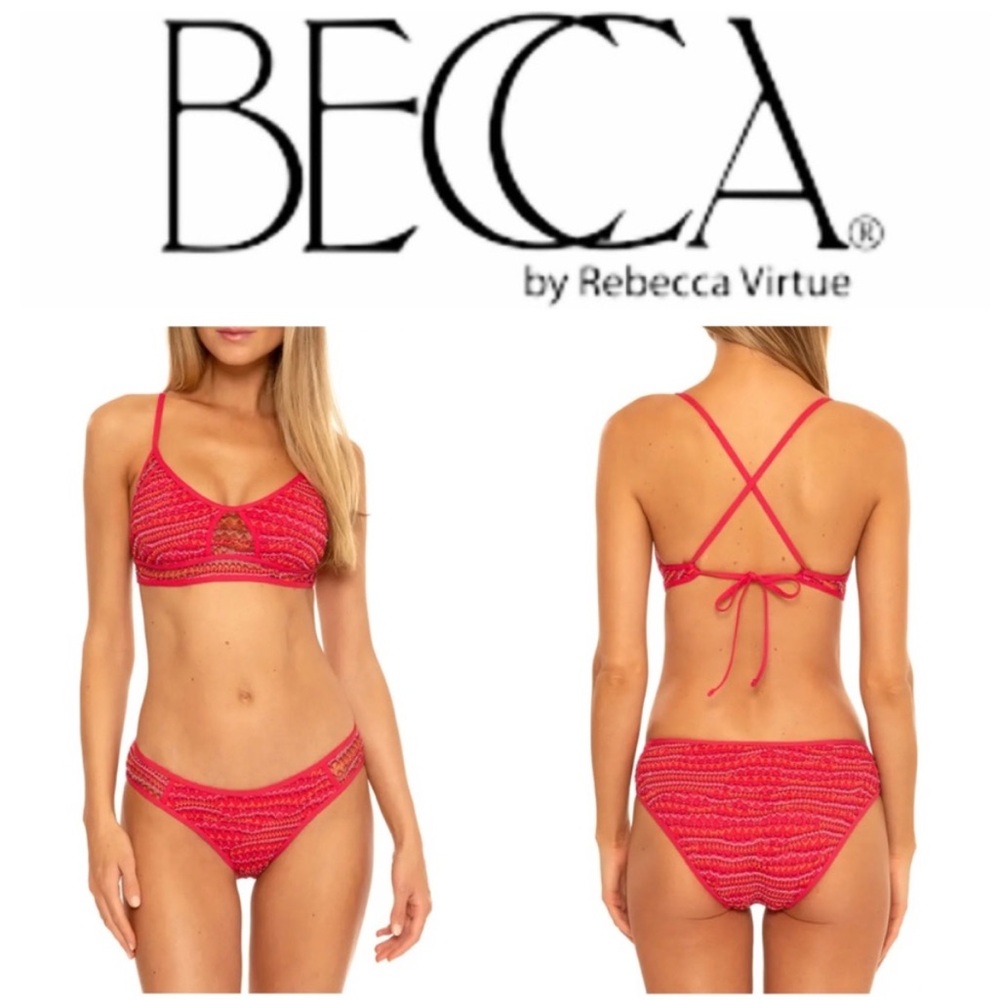 Becca Ascend Gabriella Bikini Top and Ascend Adela Hipster Bikini Bottom
